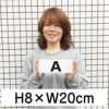 英字プレート H80×200mm