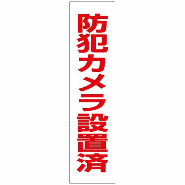 防犯カメラ設置済