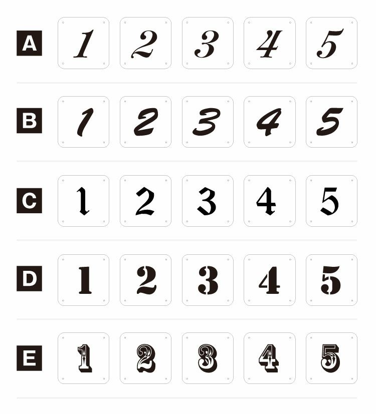 フォントが選べる