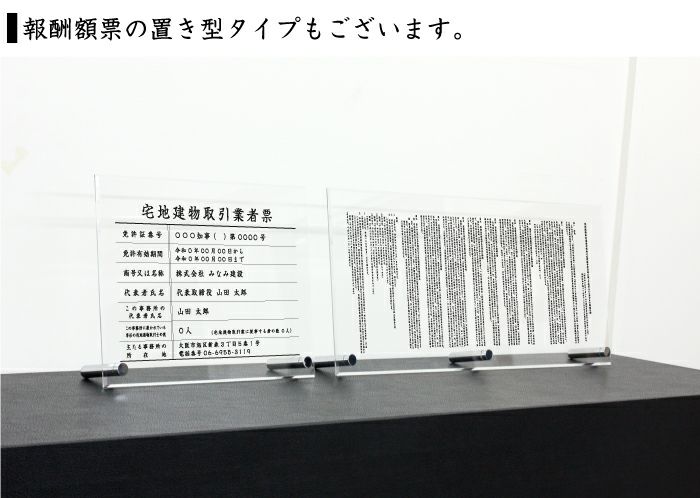 宅建看板 不動産