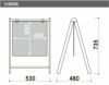 お客様専用駐車場 A型サイン