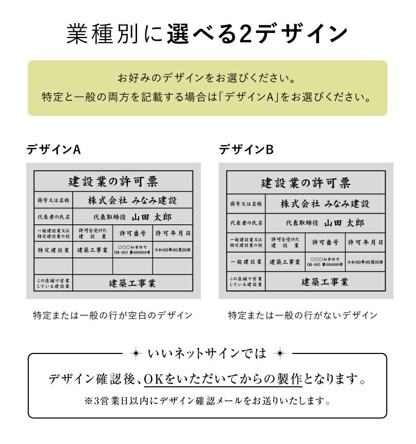 看板 壁付けタイプ