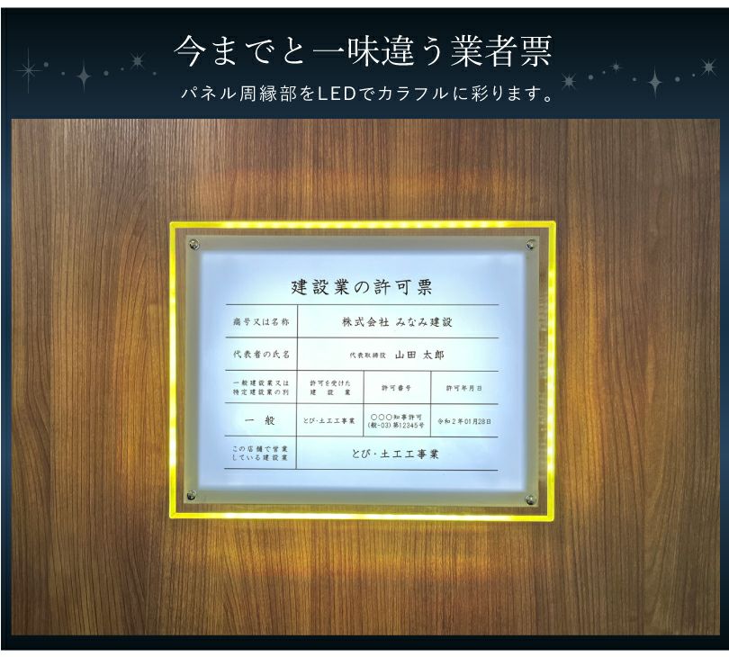 アクリルフレーム