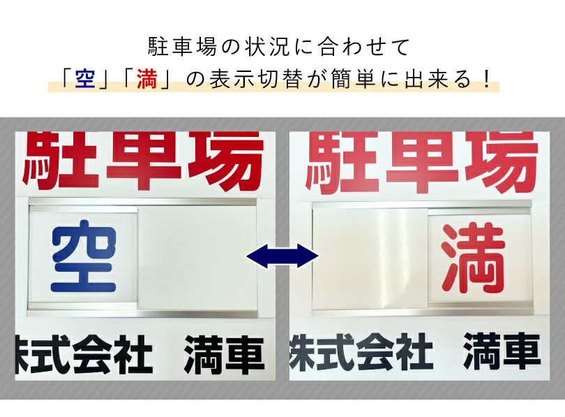 駐車場看板